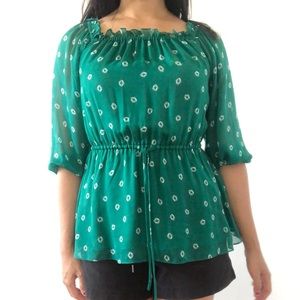 Silk blouse from DVF